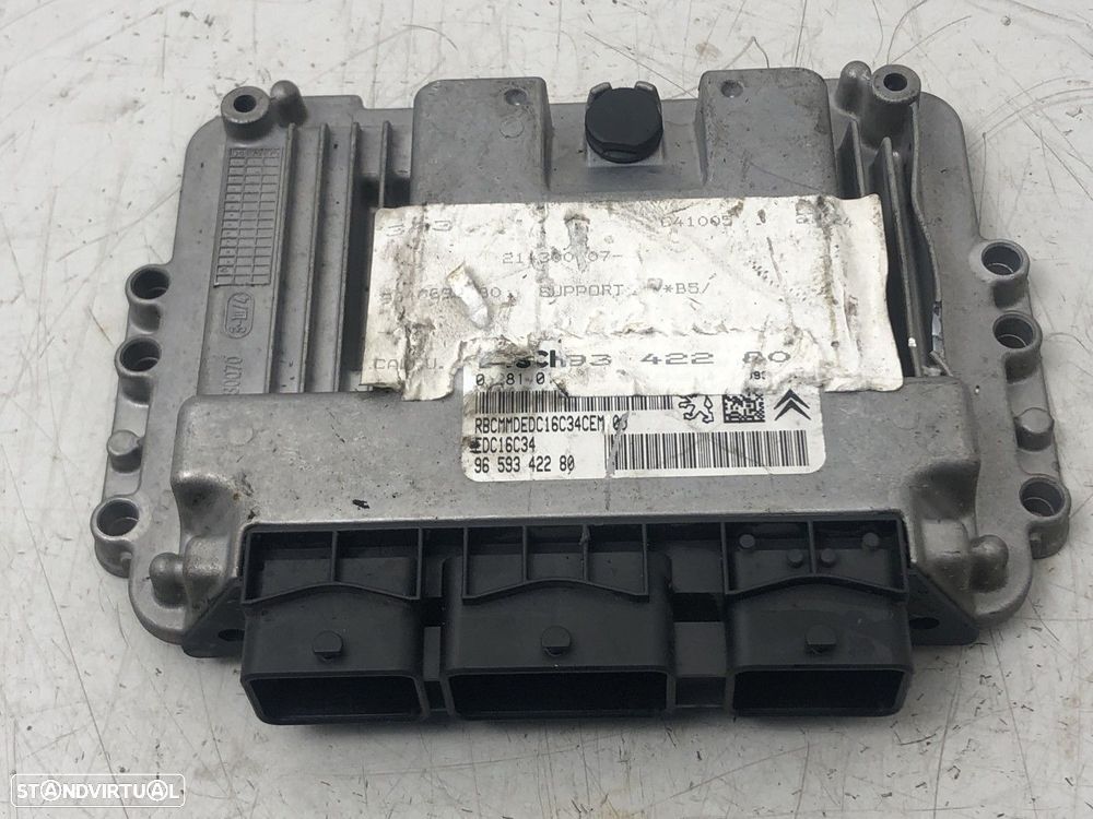 Centralina do motor ECU Usado CITROЁN C4 I 1.6 HDi 9659342280 96 593 422 80 MOTO... - 2