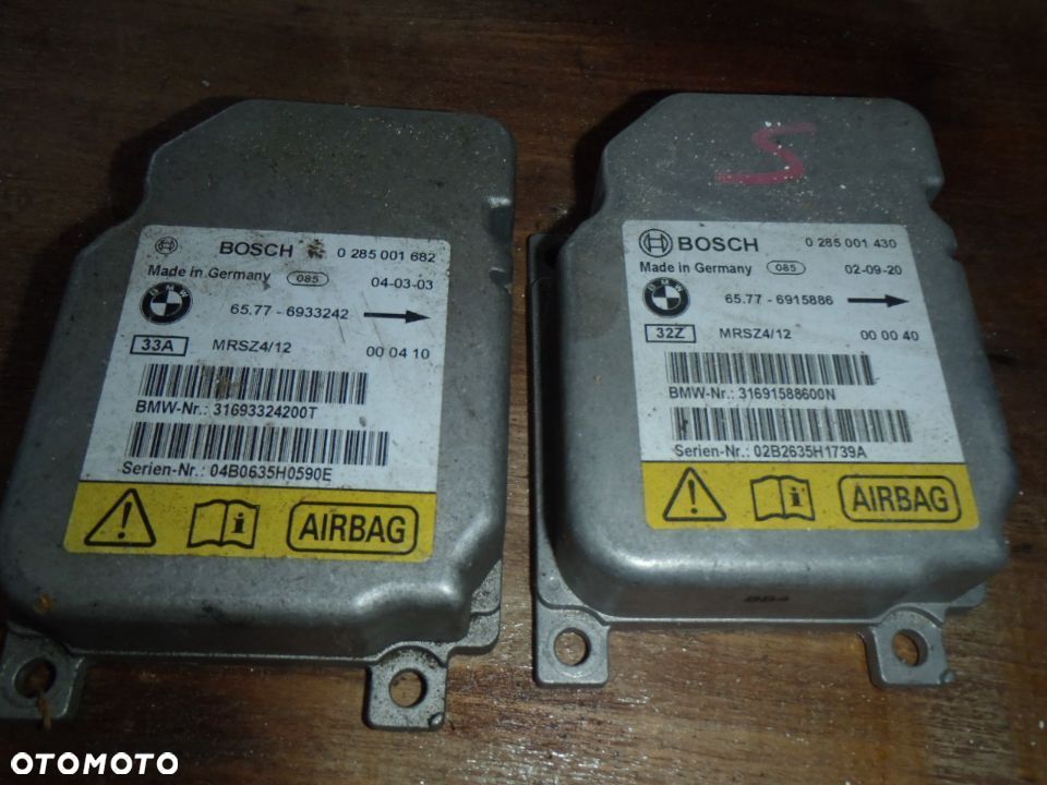sensor airbag bmw mini cooper r50 r51 r52 r53 - 1