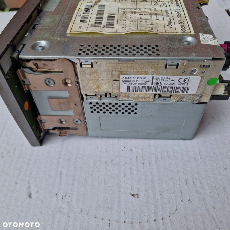OPEL VECTRA C RADIO RADIOODTWARZACZ 13113147 - 3
