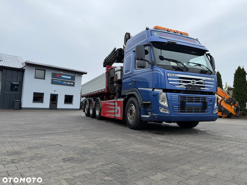 Volvo FM500 8x4 triadem wywrotka HDS HIAB 288-5 HiPro - 2