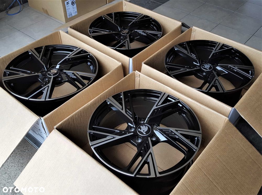 Alufelgi 18 5x112 Skoda Octavia Kodiaq Superb Yeti Karoq Enyaq Nowe ! 748# - 5