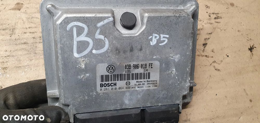 Komputer sterownik silnika VW Passat B5 1.9 TDI 038906018FE - 6