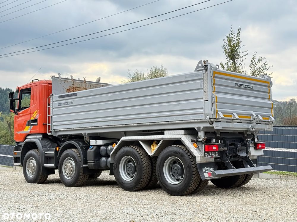 Scania * Kiper * Wywrotka *  Scania R490 * 8X4 * Bordmatic * Jak Nowy * Stan Perfekcyjny * Sprowadzony - 11