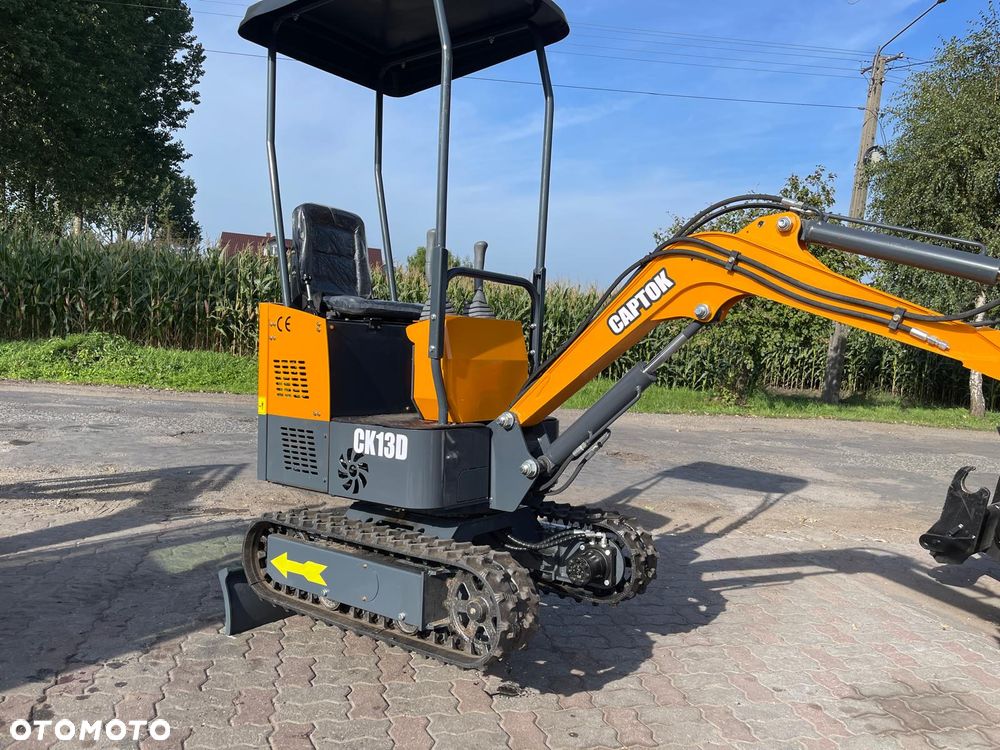 Inny Minikoparka CAPTOK CK13D NOWA KOPARKA 1.3 TONY 2026 ROK RATY/LEASING - Szybka decyzja ! Łyżka, Joystick, Ścisk mechaniczny z przodu SUPER STAN - 19