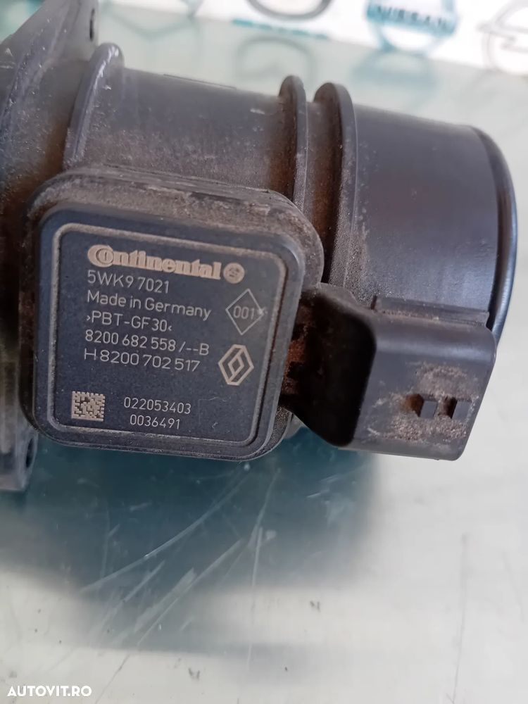 Debitmetru Aer Renault Dacia Nissan 1.5 dci Euro 5 Dupa 2010 Cod 8200682558 H8200702517 - 7