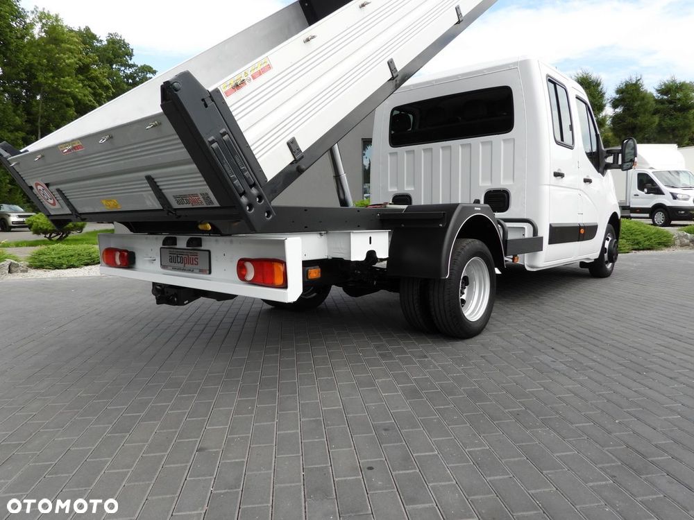 Opel MOVANO WYWROTKA PODWÓJNA KABINA DOKA 7 MIEJSC LEDY BLIŹNIACZE KOŁA KLIMATYZACJA  145KM - 25