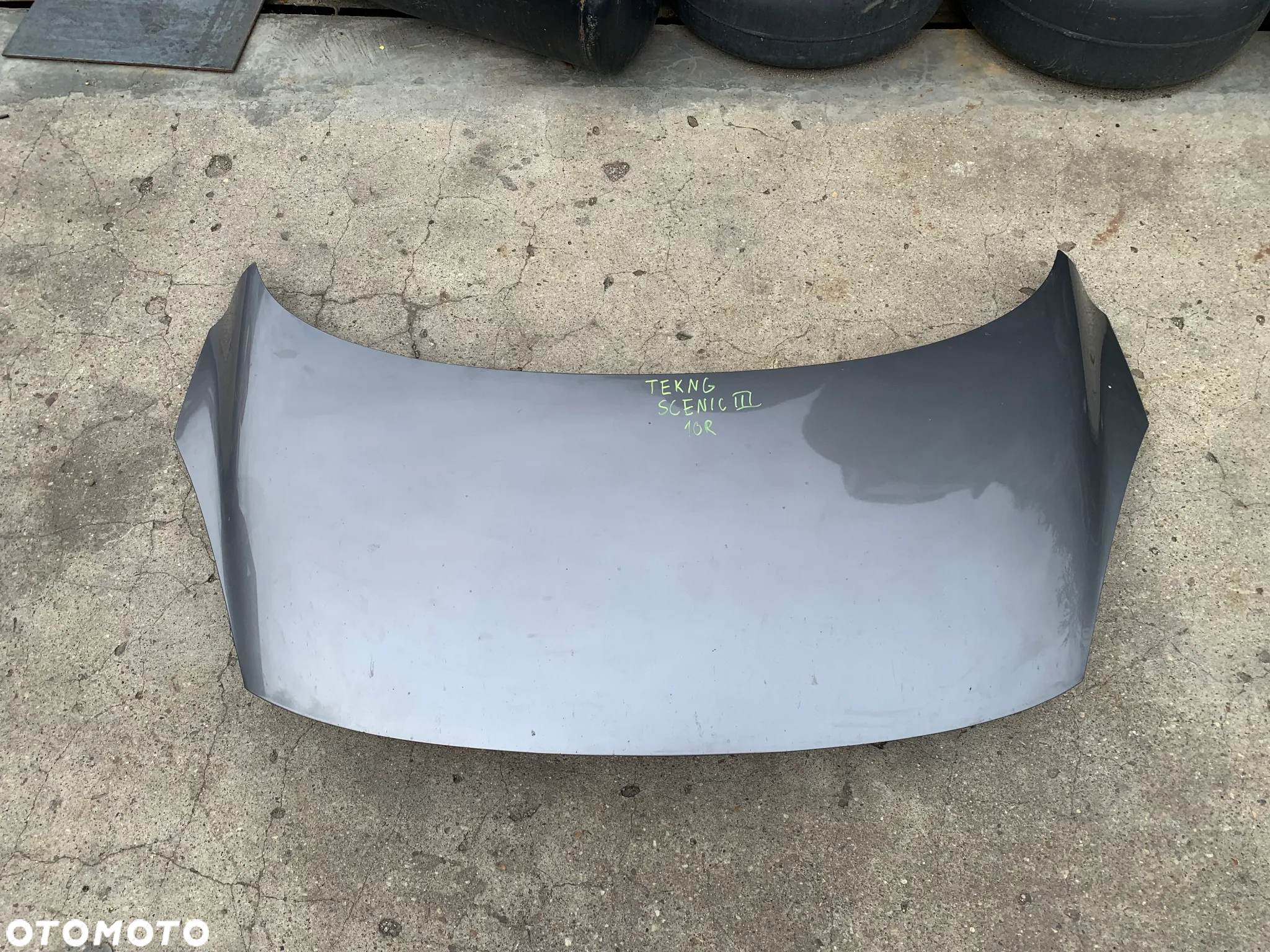 RENAULT SCENIC 3 III MASKA POKRYWA SILNIKA  TEKNG - 2