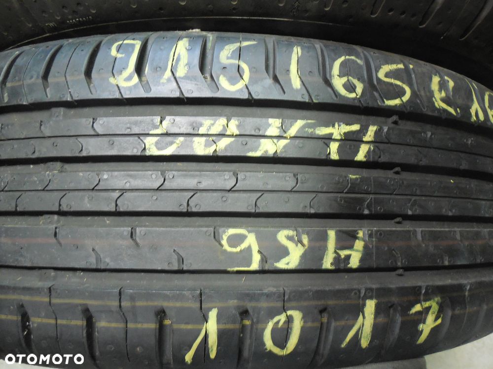 OPONY 215/65R16 CONTINENTAL CONTI ECO CONTACT 5 DOT 1017 8MM - 2