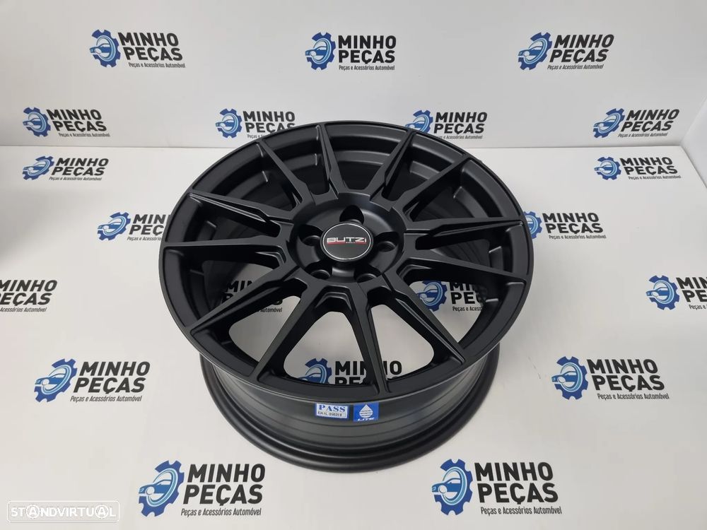 Jantes BUTZI Odin II em 16 (5x100) Preto Matte - 7