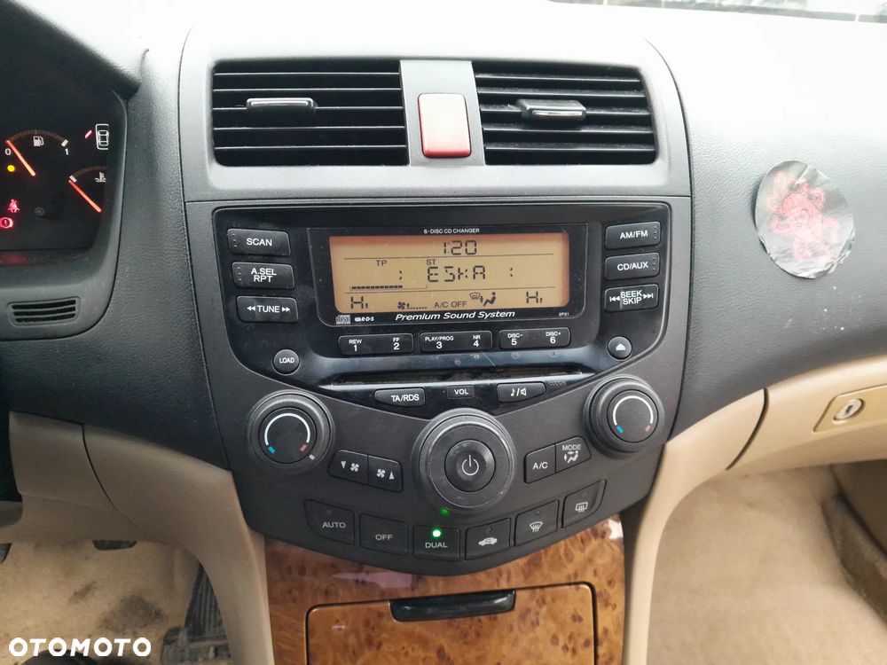 Panel klimatyzacji radioodtwarzacz HONDA Accord VII 02-08r. - 1