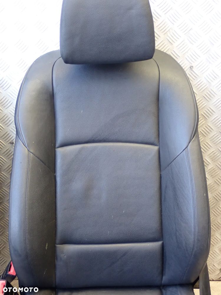 BMW F10  FOTEL PRZEDNI PRAWY / LEWY ORAZ KANAPA TYLNIA SKÓRA KOMPLET - 4