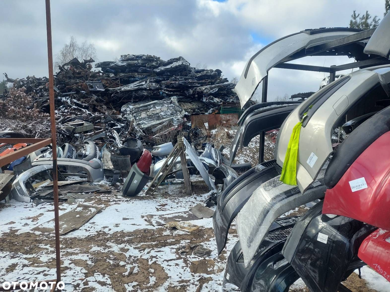 KOMPLETNY PRZÓD MASKA ZDERZAK BŁOTNIKI LAMPY OPEL ASTRA H Z167 - 15