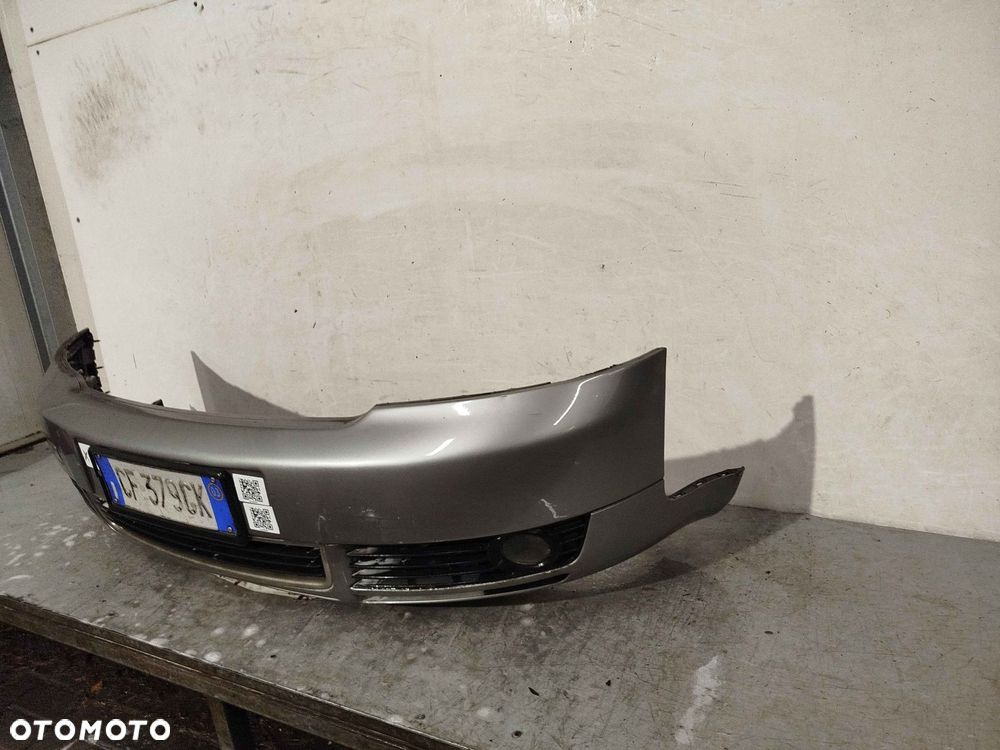 + ZDERZAK PRZÓD PRZEDNI AUDI A4 B6 LY7Q SZARY HALOGENY - 2