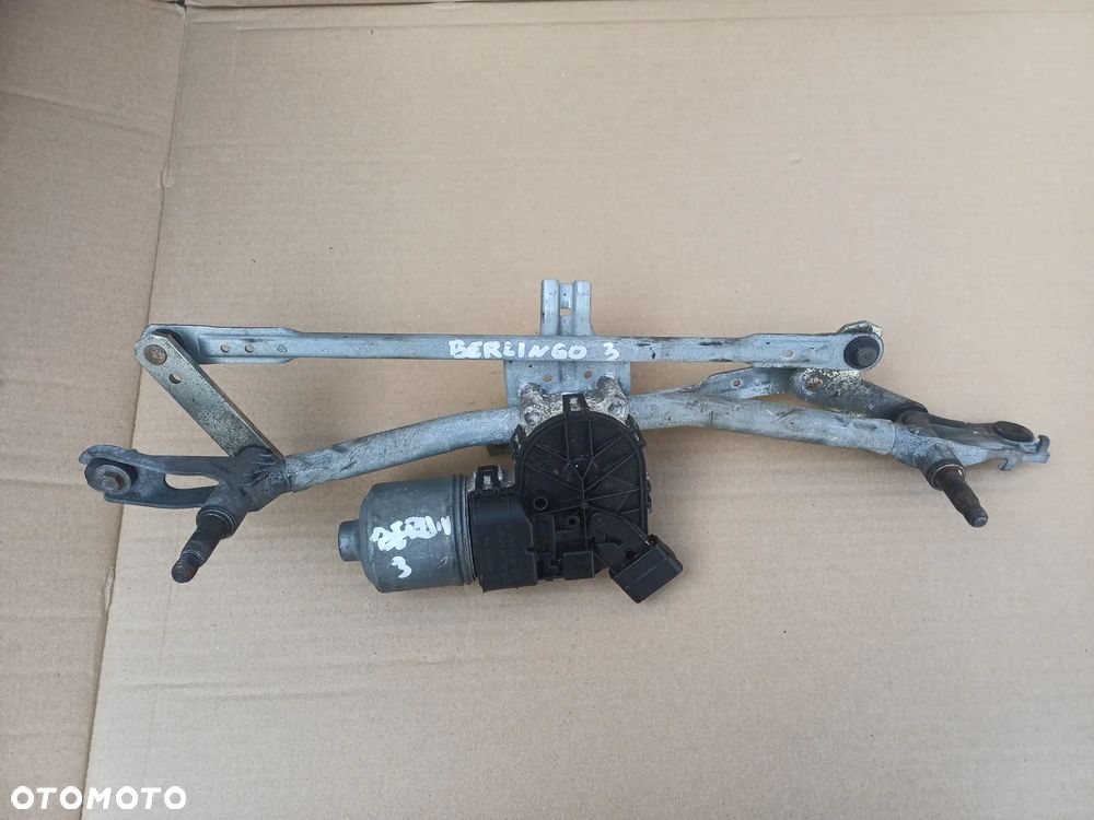 Cirtoen Berlingo Partner II III 08-18 mechanizm silniczek wycieraczki przód Europa 9682861480 0390241621 - 1