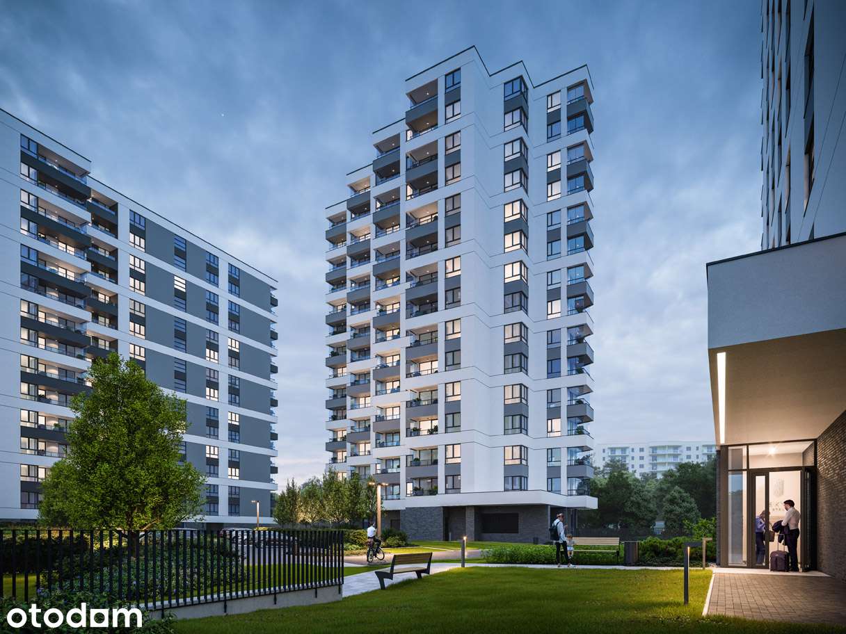 1-pokojowy apartament inwestycyjny 35m2 + loggia
