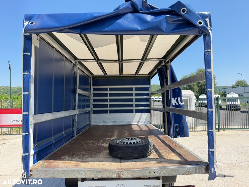 Mercedes-Benz Sprinter Prelata 8 EUROPALETI AXA DUBLA SPATE - 18