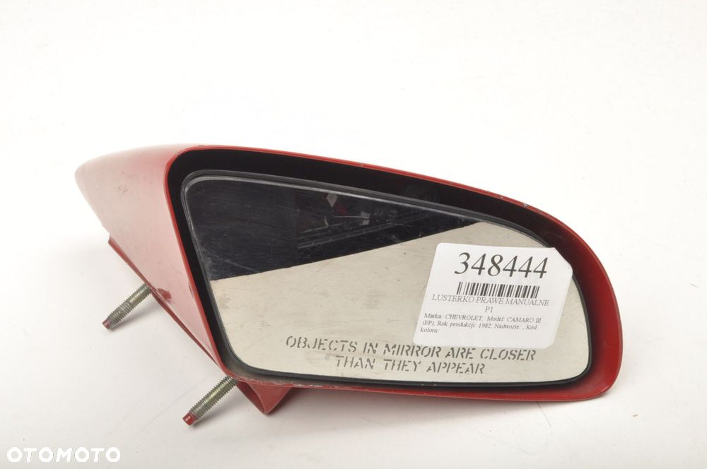 CHEVROLET CAMARO III (FP) LUSTERKO PRAWE MANUALNE USA - 6