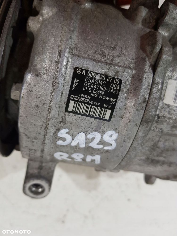 sprężarka klimatyzacji a0008308700 mercedes w205 c-klasa 1.6 dci 626951 - 9
