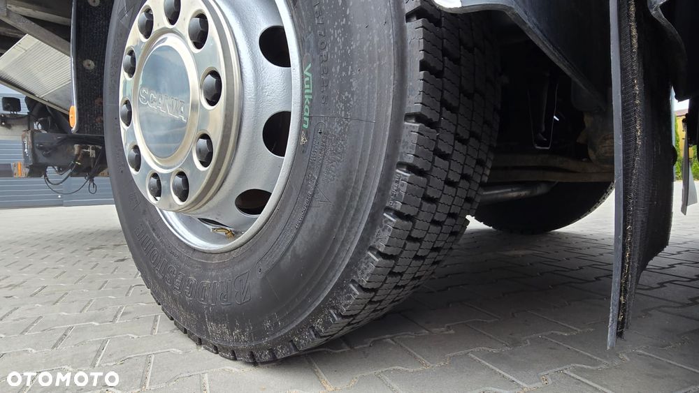 Scania P360 6x2 Euro 6 bez EGR, kurierka kontener 24 palety 9.7m rama do zabudowy laweta beczka asenizacyjna niski przebieg! - 10