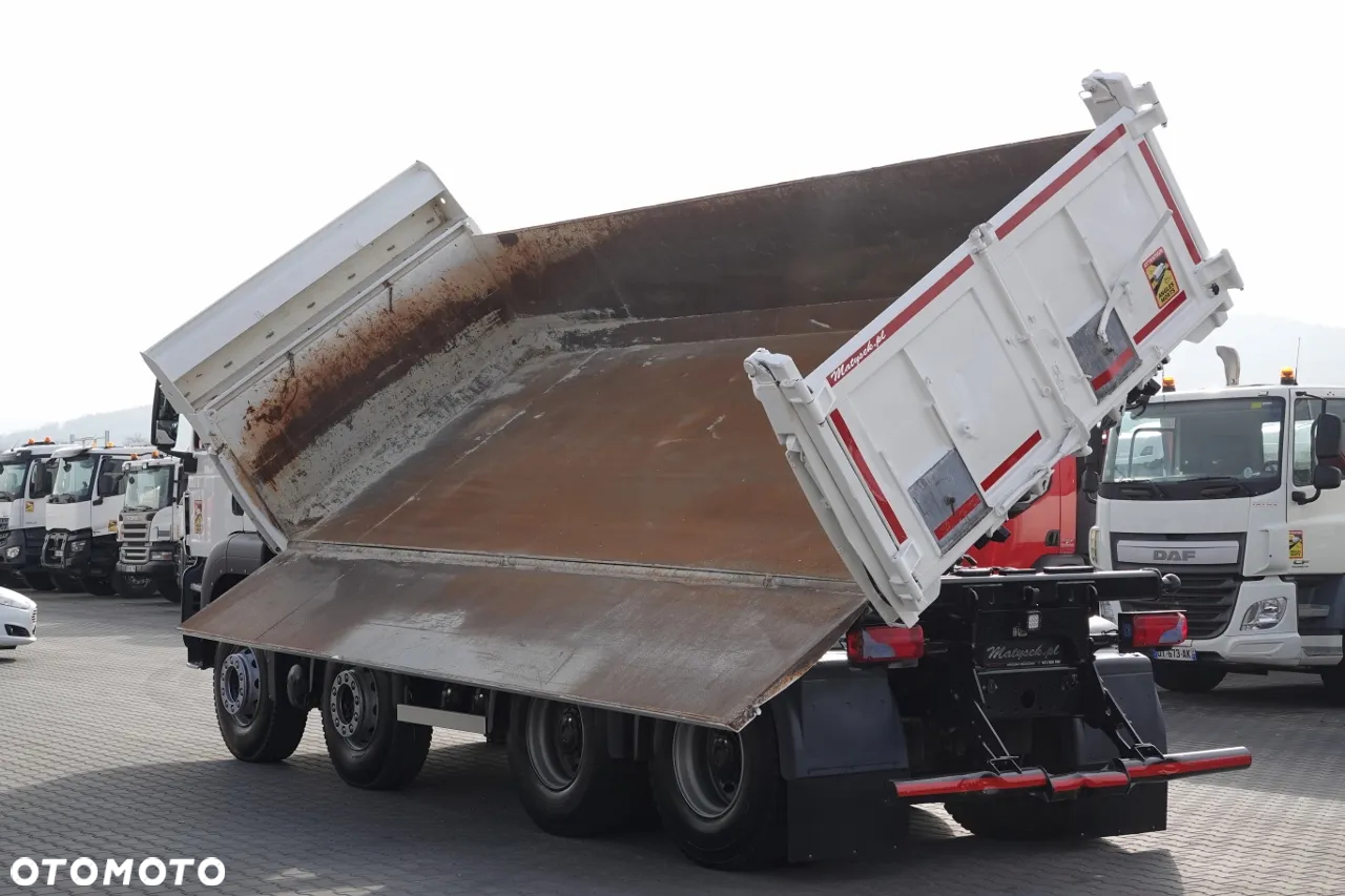 MAN TGS 35.400 / 8x4 / WYWROTKA / HYDROBURTA / BORDMATIK / EURO 5 EEV - 6