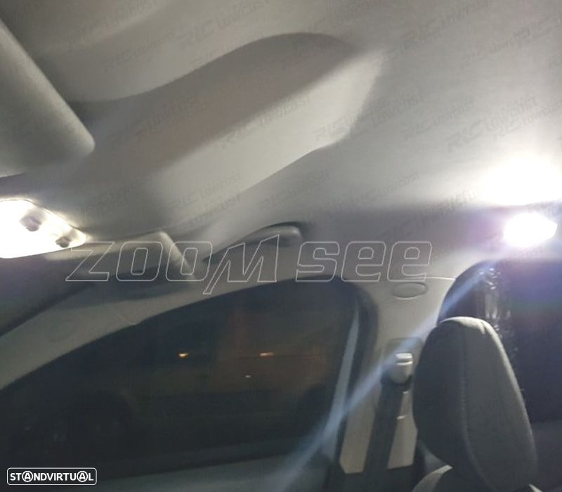 KIT COMPLETO 7 LAMPADAS LED INTERIOR PARA FIAT MULTIPLA 99-10 - 6