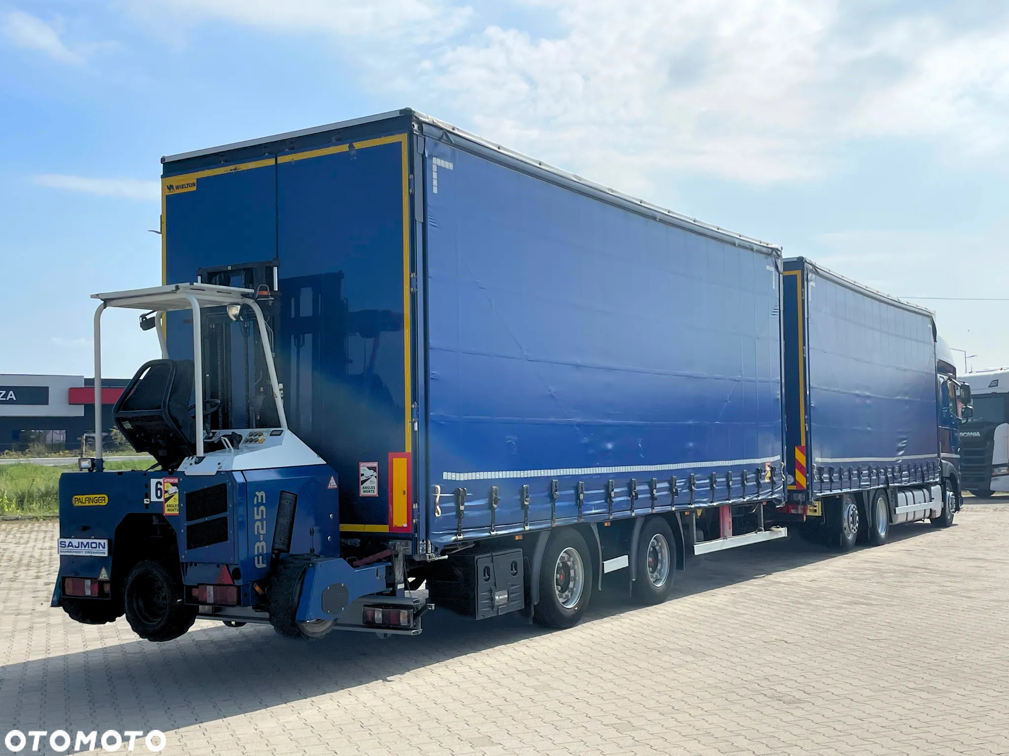 DAF DAF XF 480 / ZESTAW TANDEM 120 M3 / PRZEJAZDOWY / WÓZEK WIDŁOWY / 7,75 M + 7,75 M / SALON PL - 4