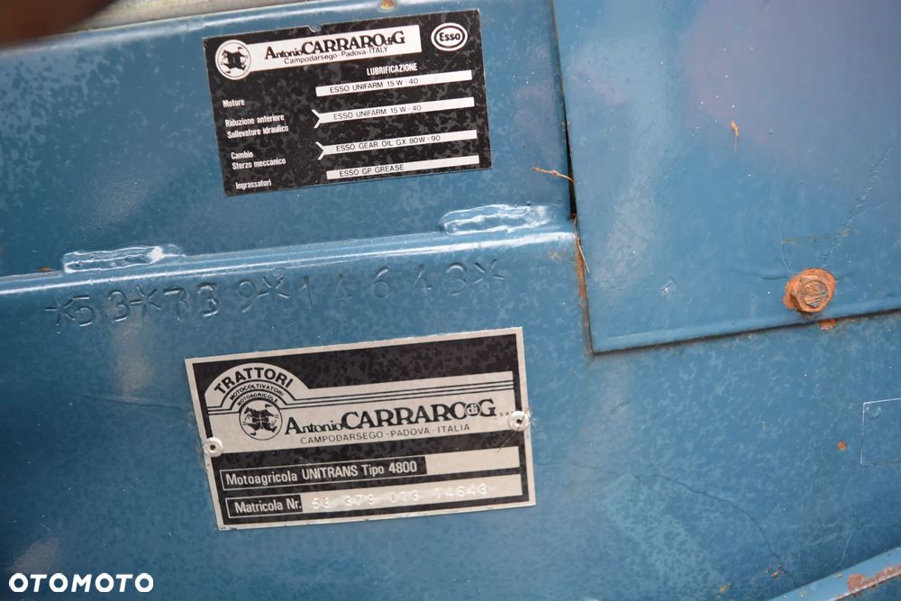 ANTONIO CARRARO UNITRANS Tipo 4800 _SOLIDNY TRAKTOREK 4x4 z PRZYCZEPĄ 3 STRONNA WYWROTKA BLOKADY REDUKTOR BIEGI SZOSOWE TERENOWE-WOM - 27