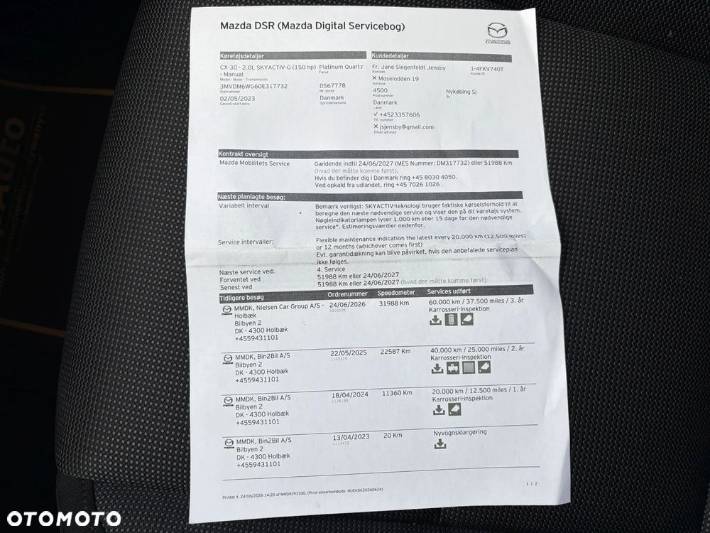 Mazda CX-30 e-SKYACTIV-G 2.0 M HYBRID 150 - 36