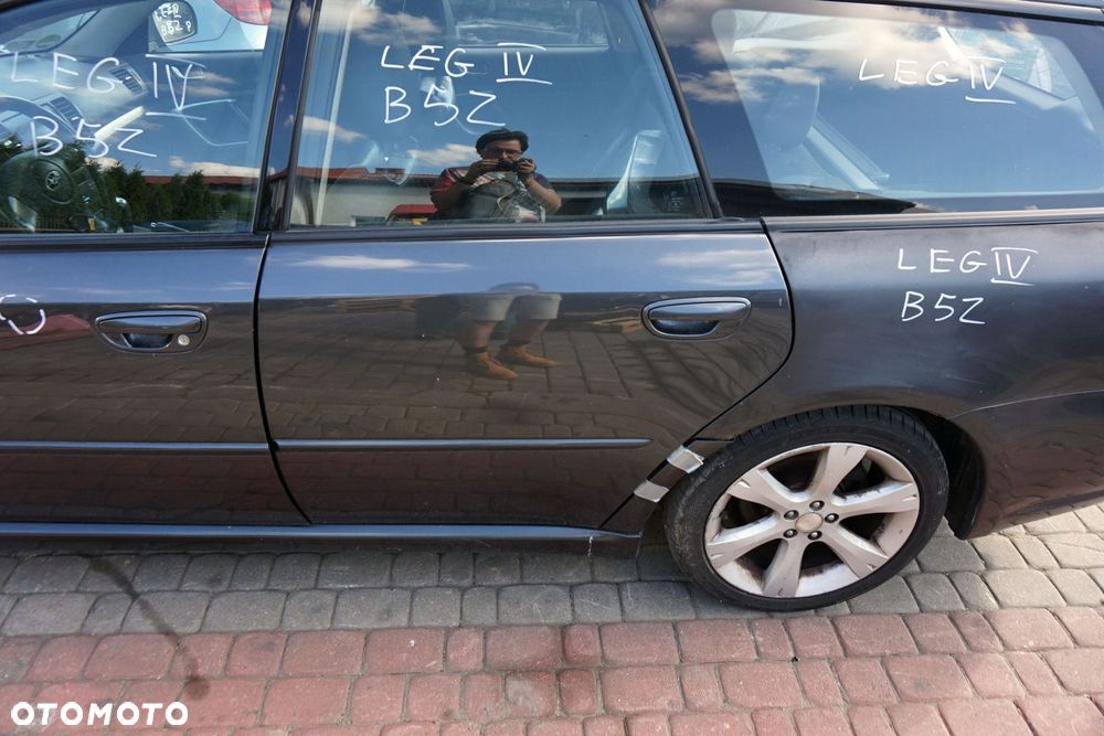 DRZWI TYLNE LEWE LEGACY IV BP LIFT KOMBI 65Z  SZARY SUBARU 2006-2009 - 3