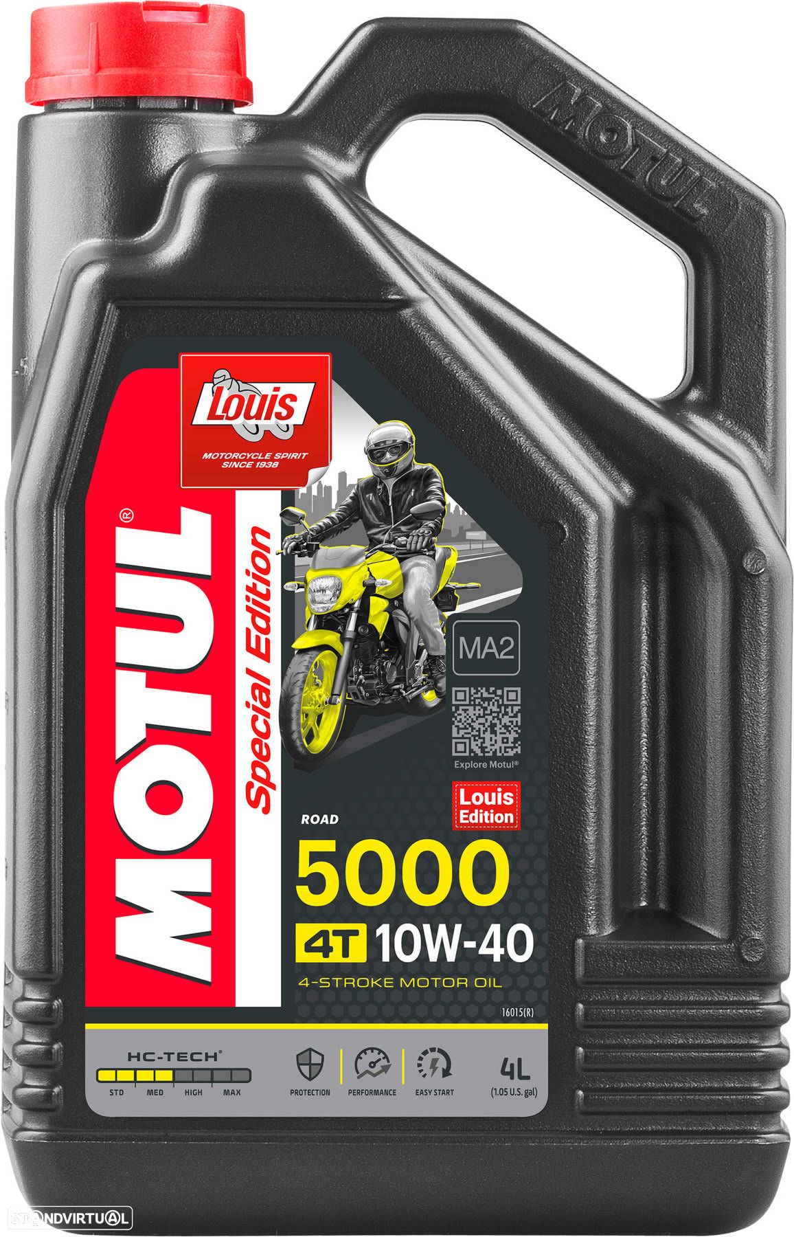 oleo motul 5000  10w40 4 litros - 1