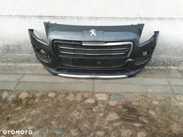 PEUGEOT 3008 I 1 LIFT ZDERZAK PRZÓD PRZEDNI ORYGINAŁ