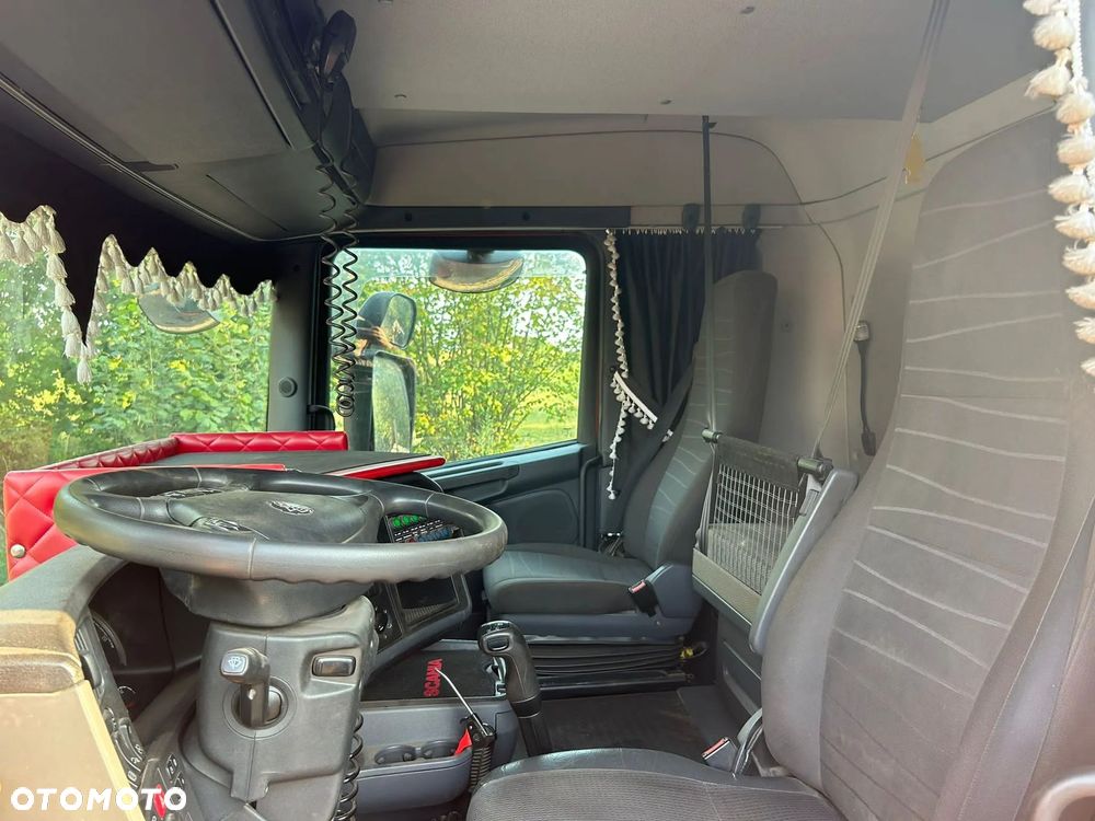 Scania R580 V8 2016r Scania R560 V8 2014r Scania R500 V8 2013r do drewna drzewa lasu dłużycy kłody dźwig epsilon loglift wózek doll huttner przyczepa do transportu drewna - 23
