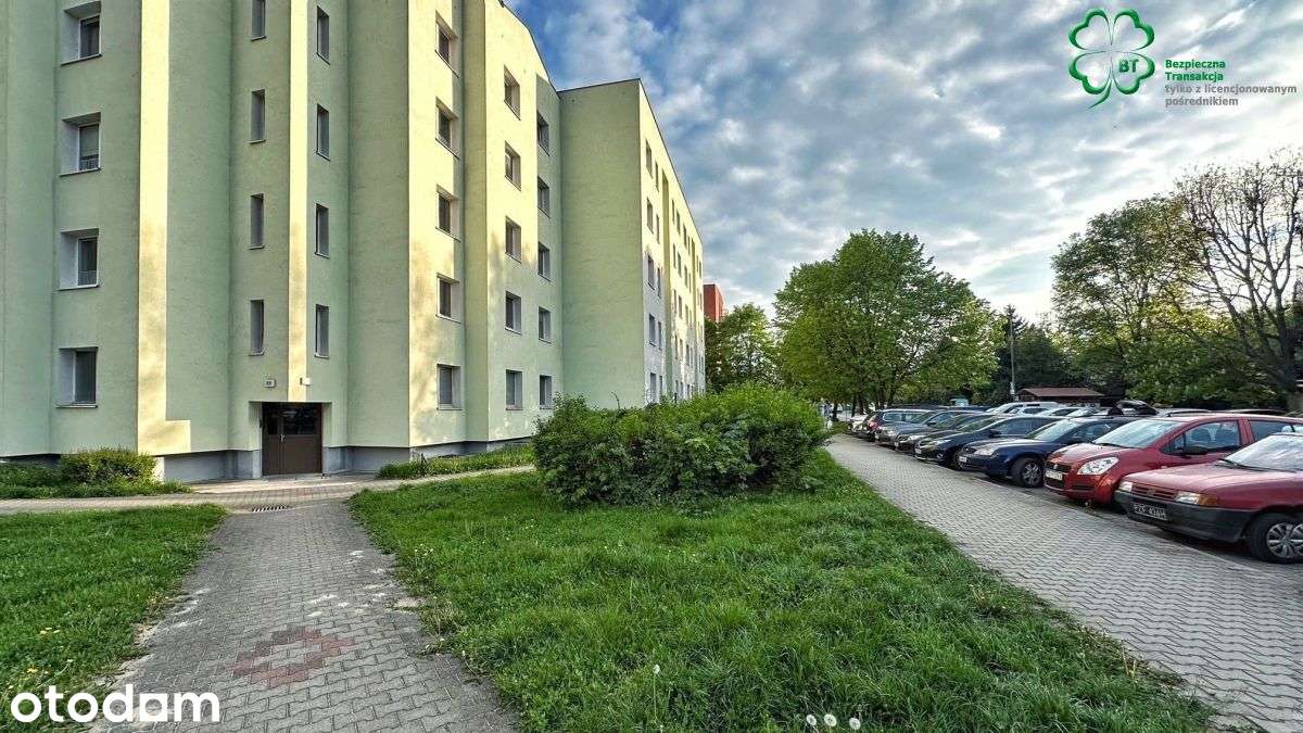Grunwald/Ostatnie piętro/3pok/Balkon/Widok na wew.park