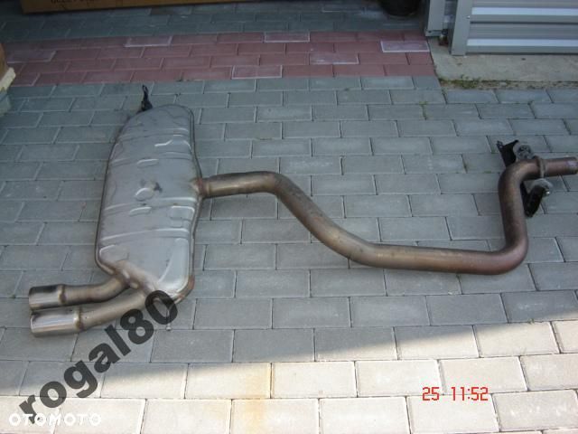 VW SCIROCCO TŁUMIK UKŁAD WYDECHOWY 2.0 TDI IDEAŁ - 1