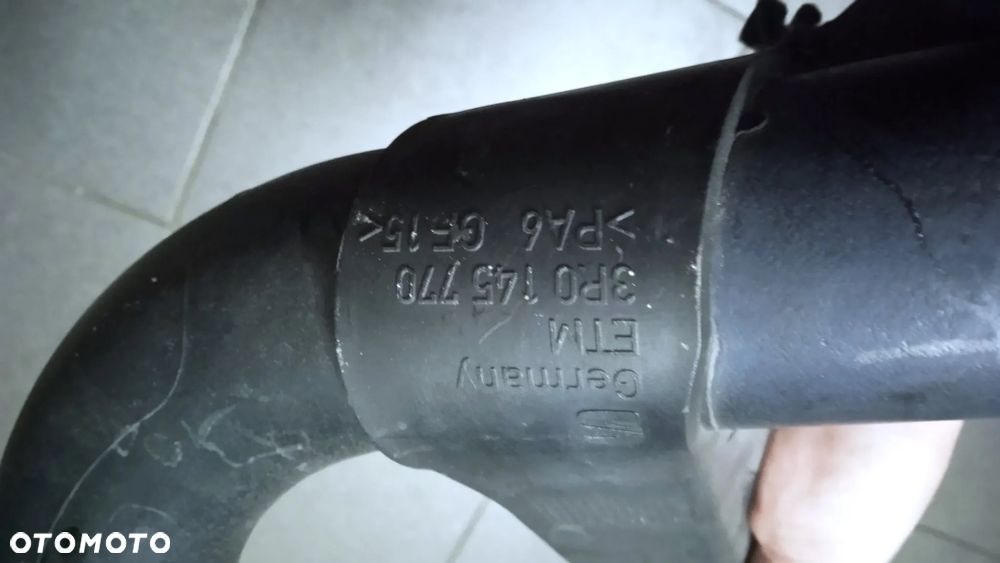 Rura intercoolera Seat Exeo 3r0145770 - 2