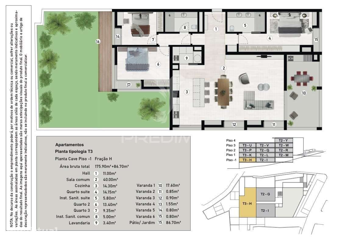 Apartamento T3 - no Centro Caniço - Grande imagem: 3/18