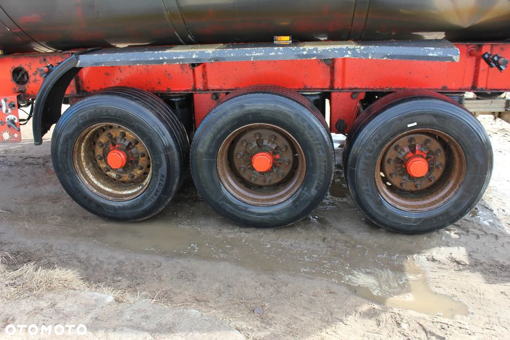 Kel-Berg WYWROTKA TYLNO ZSYPOWA 3 OSIOWA NETTO 27000ZŁ KLAMKA DO POZIOMOWANIA PRZYCZEPY - 8