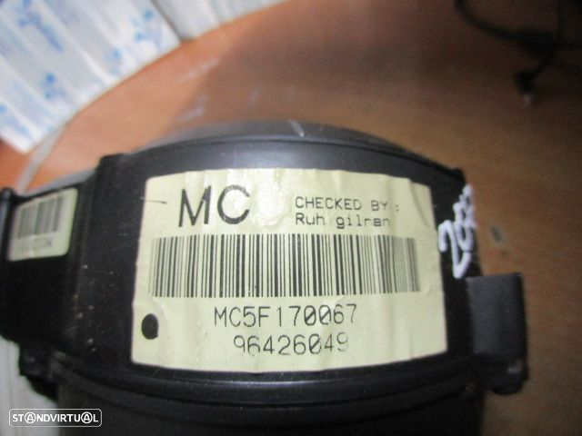 Quadrante 964260494 CHEVROLET KALOS 2005 1.2I  GPL 72CV 5P CINZA KM/H  DIGITAL - 4