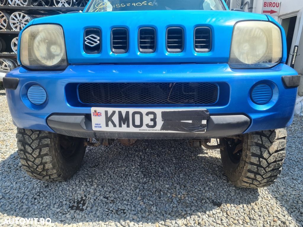 Bara fata Suzuki Jimny 1998 - 2005 Cyprus blue Z2j (1260) model fara spalatoare far - 1