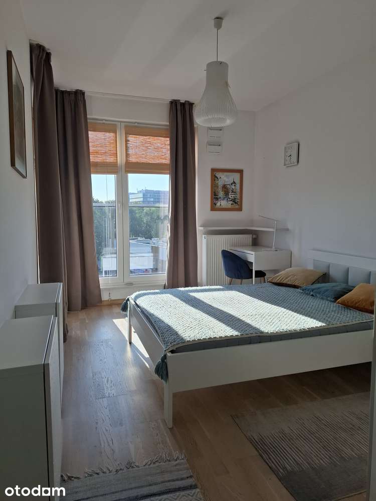 Słoneczny, dwupokojowy apartament na Rakowcu (Ochota)