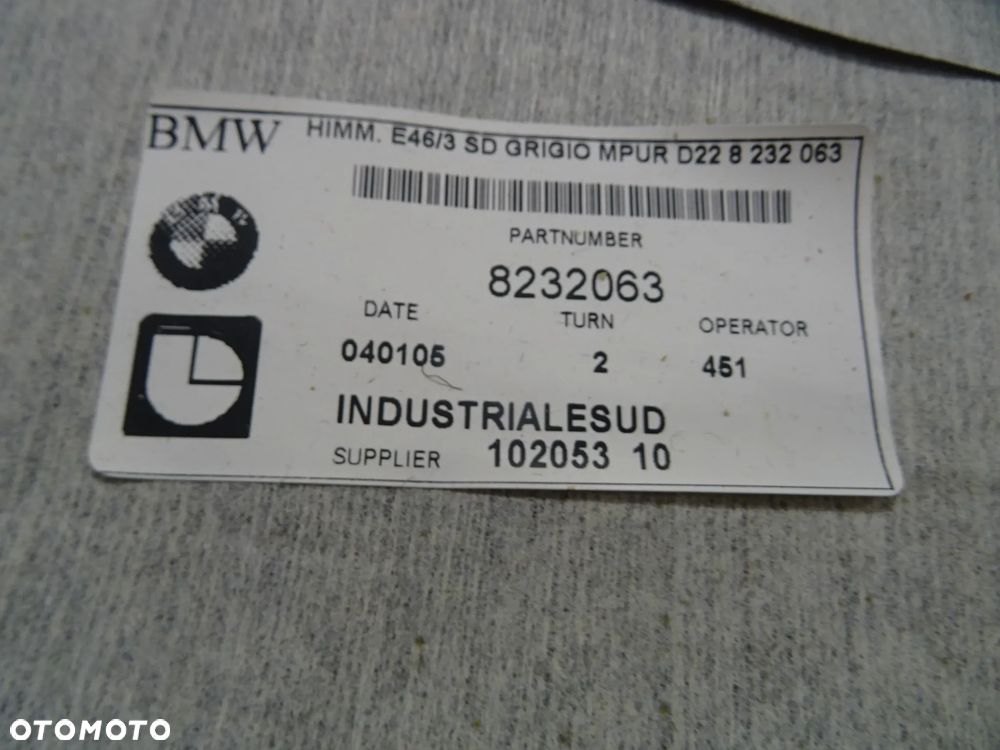 PODSUFITKA PODSUFITÓWKA BMW E46 KOMBI NR301 - 11