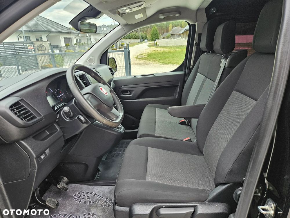 Fiat SCUDO Extra Long Brygad. 6os 2x boczne drzwi Składana przegroda SalonPL FV23% - 5