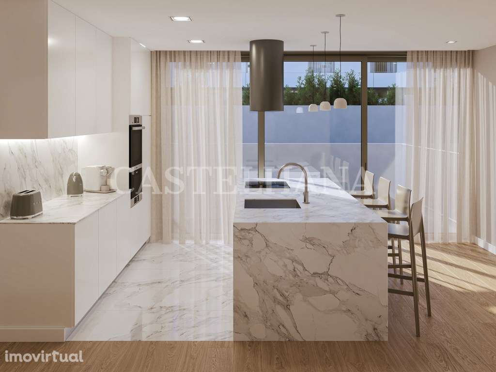 Moradia T4 com área exterior próximo à praia de Lavra - Grande imagem: 5/84