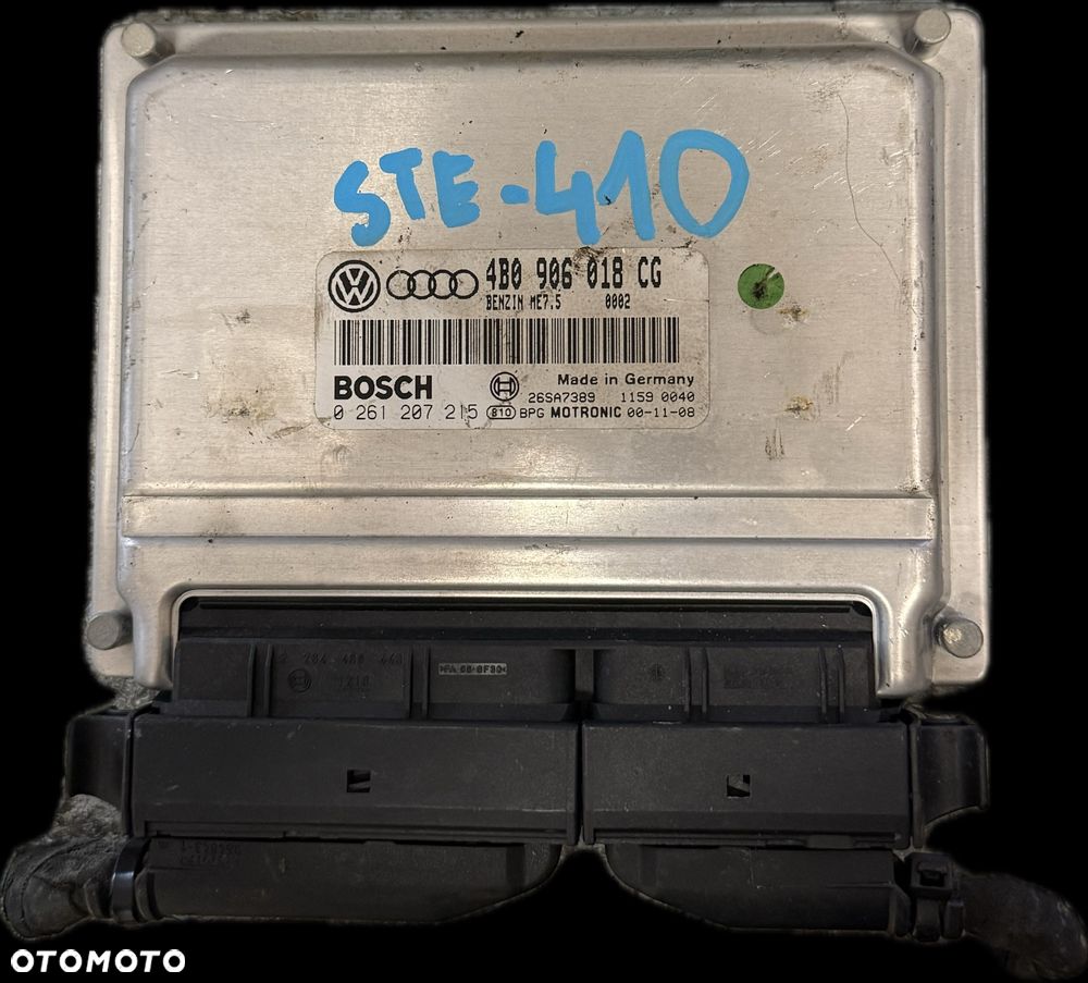 Sterownik Silnika ECU Komputer Vw Volkswagen Skoda Seat 4B0906018CG - 1