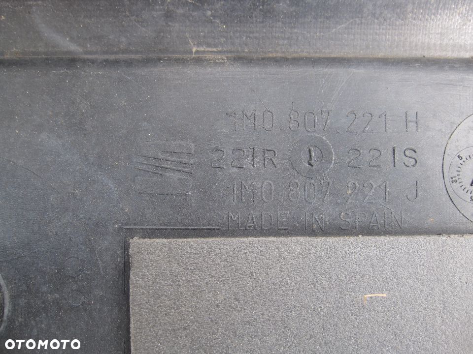 Seat Leon Toledo zderzak przedni przód 1M0807221H - 5