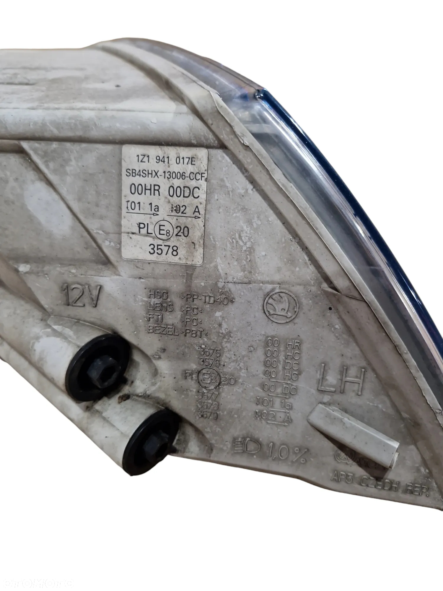 SKODA OCTAVIA II LAMPA PRAWY PRZÓD PRAWA PRZEDNIA XENON XENONOWA 1Z1941018E NOWA! ORYGINAŁ! - 3