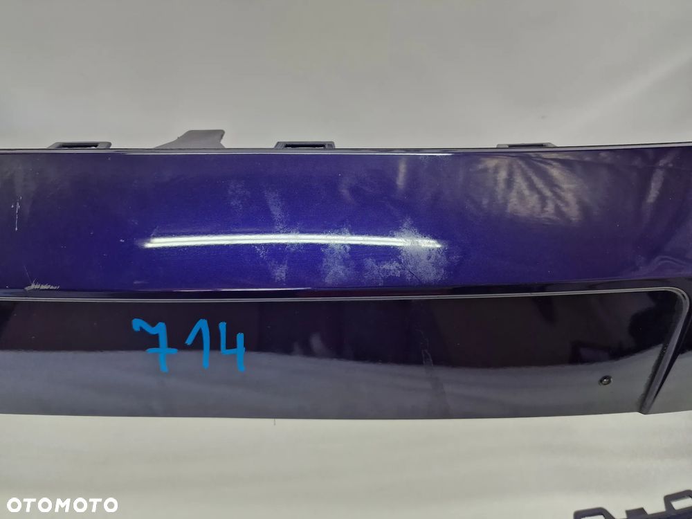 VW SCIROCCO LIFT R-LINE 14- ZDERZAK PRZEDNI PRZÓD NA SPRYSKI + 4X PDC , ŁADNY , FIOLETOWY METALIK , NR AUKCJI NZ714 - 11