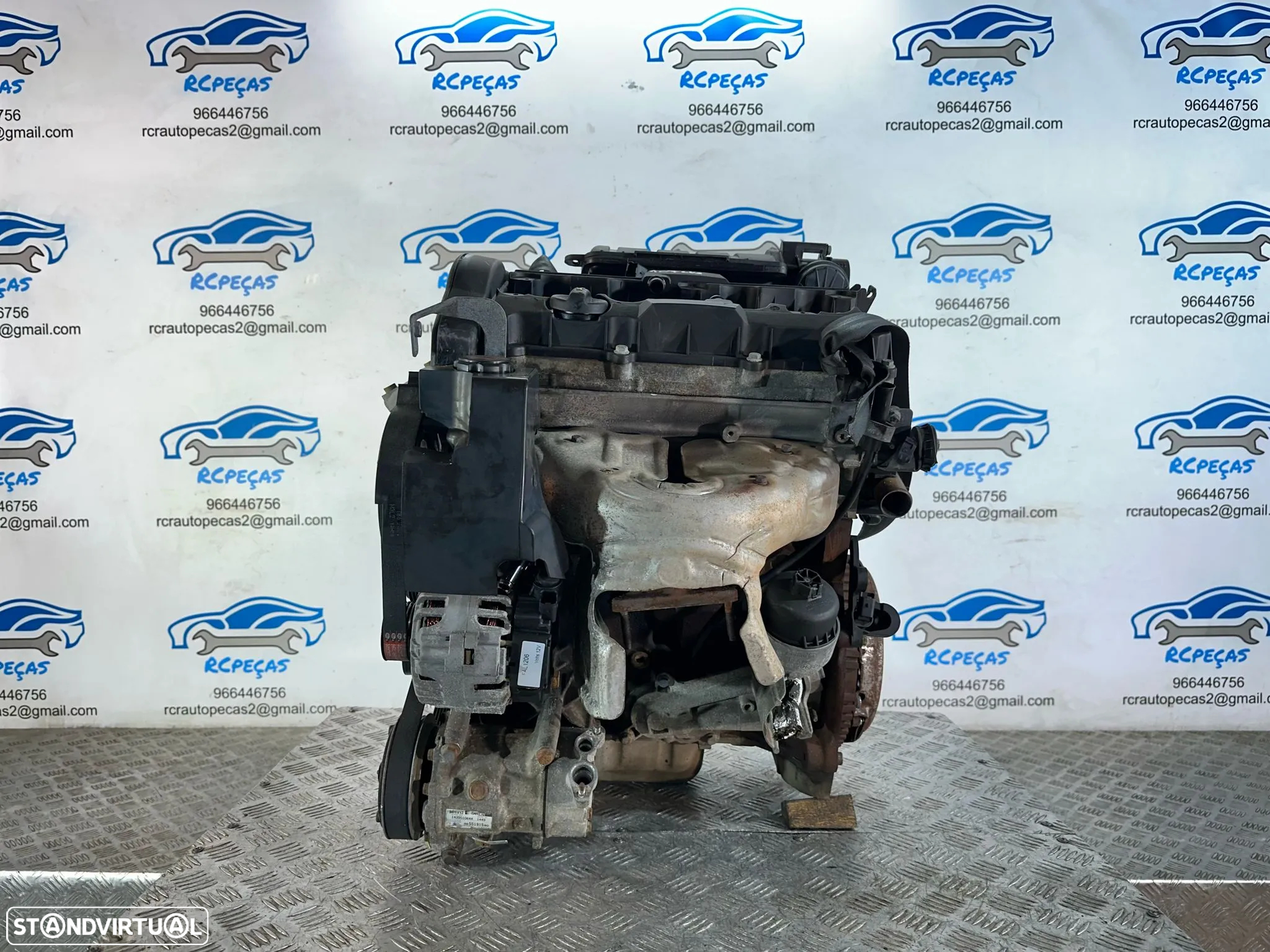 .Motor Completo PSA Peugeot Citroen NFU TU5JP4 1.6i 16V 110cv - 2