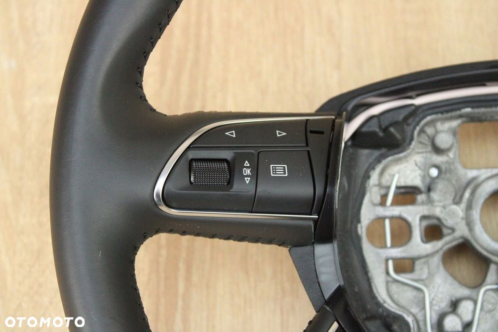 KIEROWNICA MULTIFUNKCJA SKÓRA CZARNY POŁYSK AUDI A6 C7 LIFT 4G0419091M 70km - 8