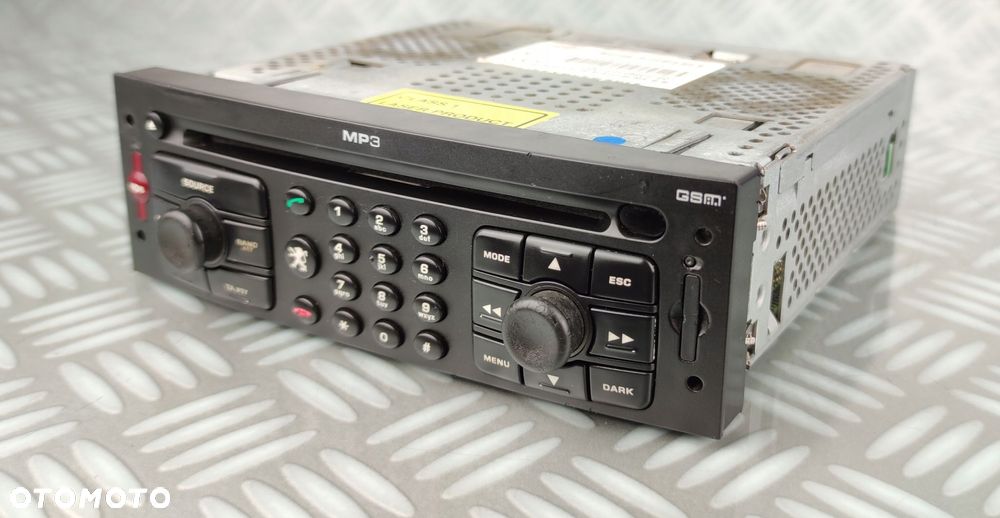 96632917XT RT3-N3 radio CD FM nawigacja SIM NAVI GSM MP3 PEUGEOT 307 LIFT - 3